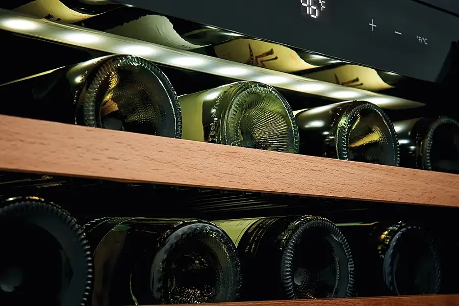 Alt View 23. Frigidaire - Gallery Series 52-Bottle Wine Cooler - Stainless Steel.
