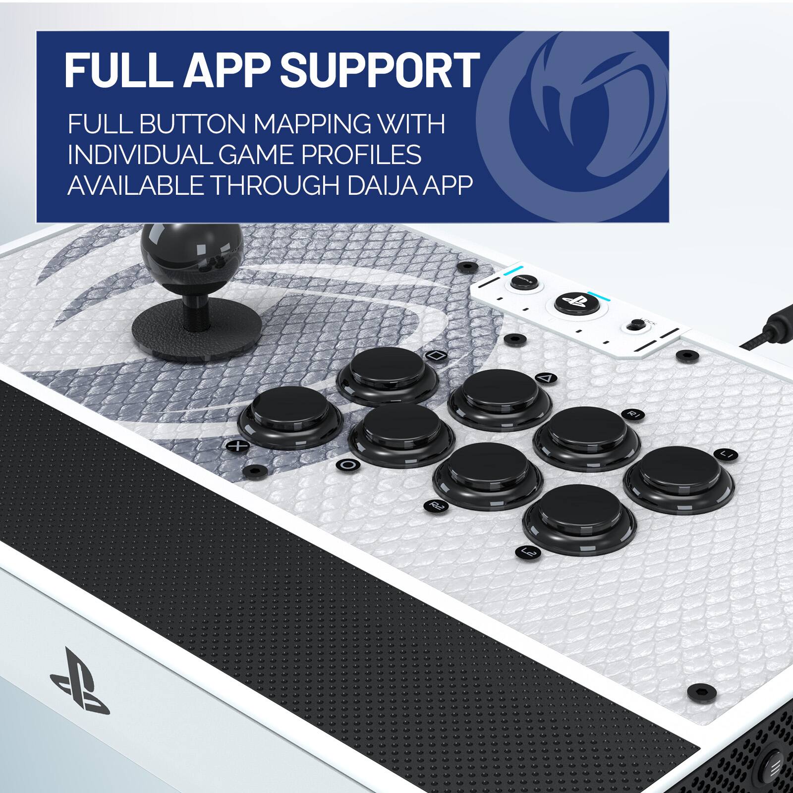 Nacon Daija Arcade Stick for PlayStation and PC White - Best Buy