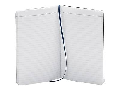 Alt View 4. Poppin - Professional Notebooks, 5" x 8.25", College Ruled, 96 Sheets - Navy Blue.