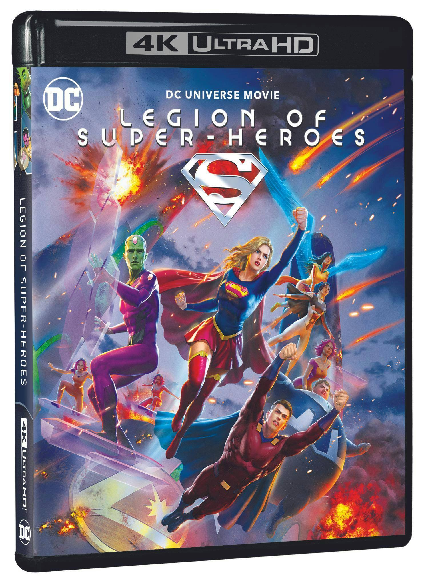 Angle. Legion of Super-Heroes (DC)   - 4K Blu-Ray.