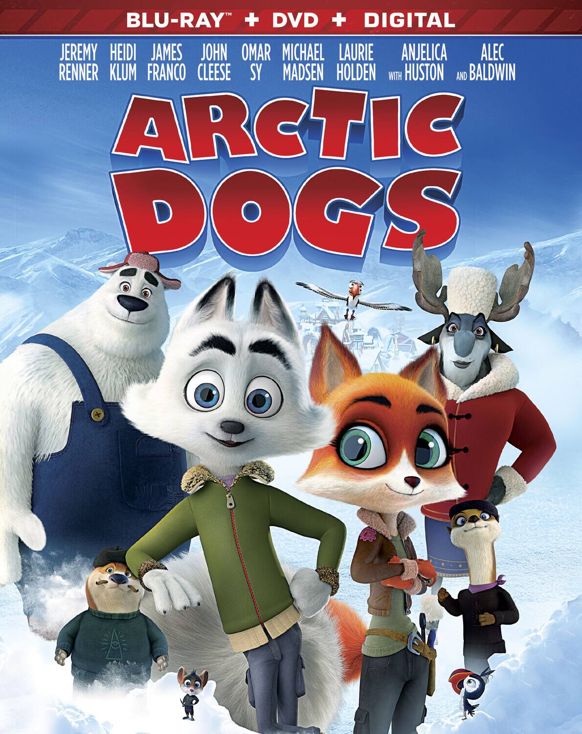 Front. Arctic Dogs   - BLU-RAY.