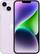 Alt View 1. Apple - iPhone 14 Plus A2632 (Fully Unlocked) 128GB Bundle with Pre-Installed Tempered Glass and Bluetooth Earbuds - Purple.