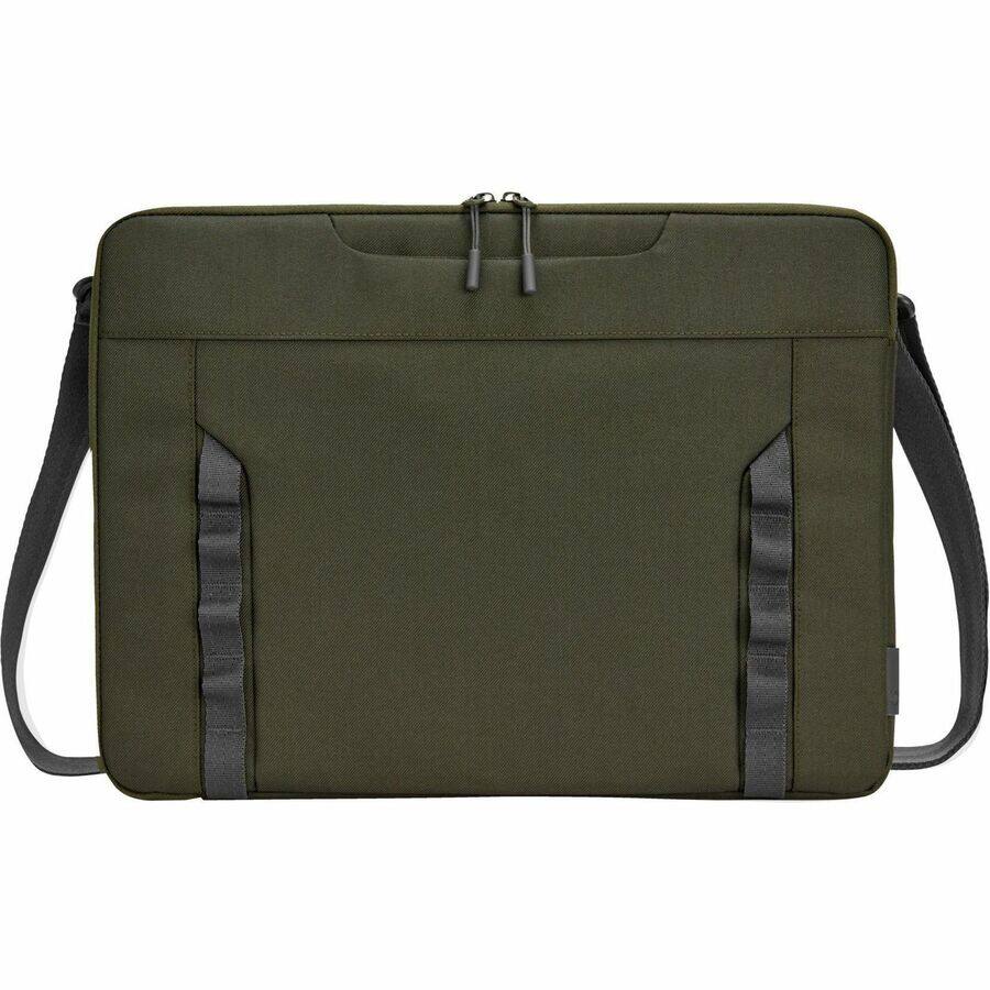 Alt View 2. HP - HP Carrying Case (Sleeve) for 15.6" Notebook - Gray, Green - Water Resistant - Plastic, Polyethylene Foam Body - Handle - Gray,Green.