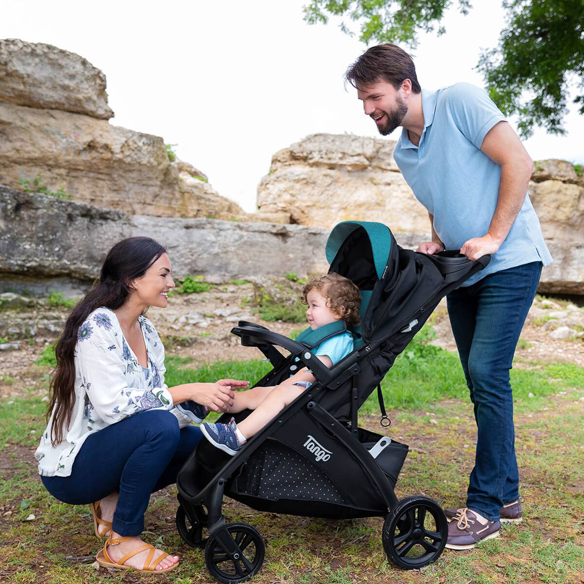 Alt View 2. Baby Trend - Baby Trend Tango Lightweight Baby Infant Travel Stroller with Canopy, Veridian.
