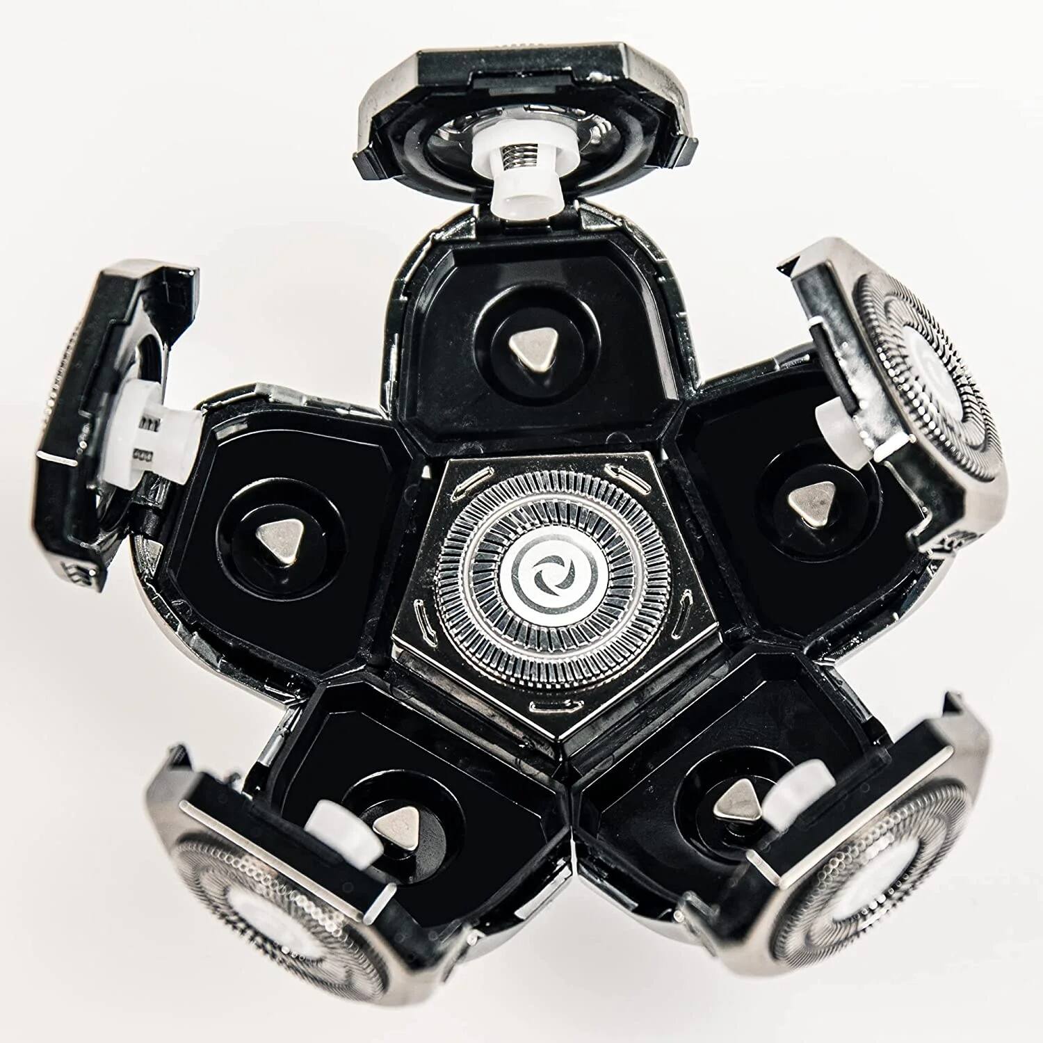 Alt View 1. Acteck - 6 Head Shaver Replacement Razor Heads for Many Brands Bald Men's Electric Foil Shaver Replacement.