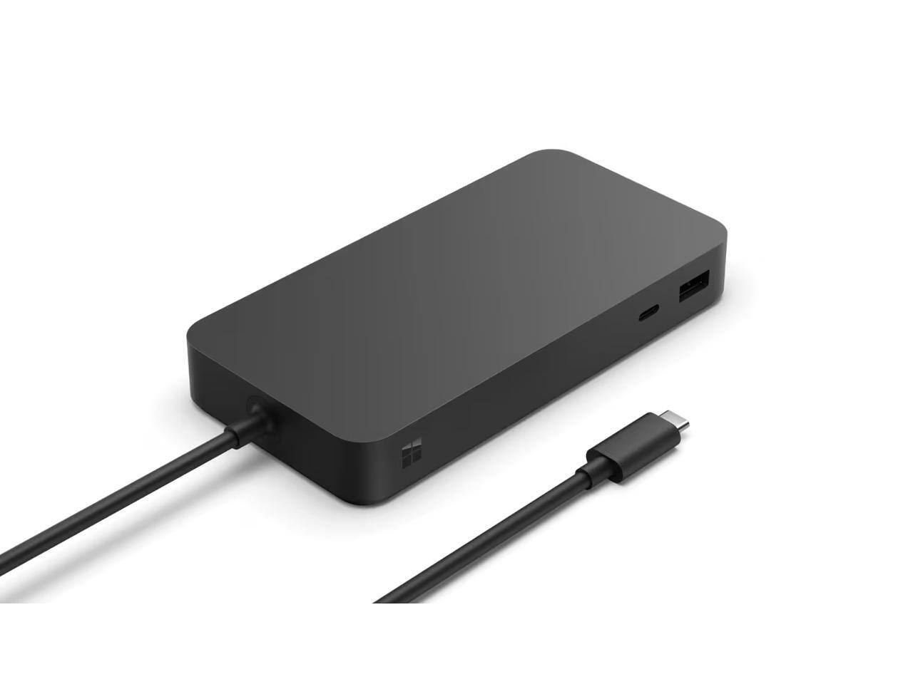 Alt View 1. Microsoft - Microsoft SURFACE TB4 Docking Station BLACK.