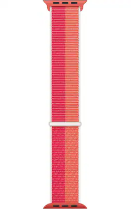 Apple - Watch Band - Sport Loop (45mm) - Regular - Nectarine/Peony