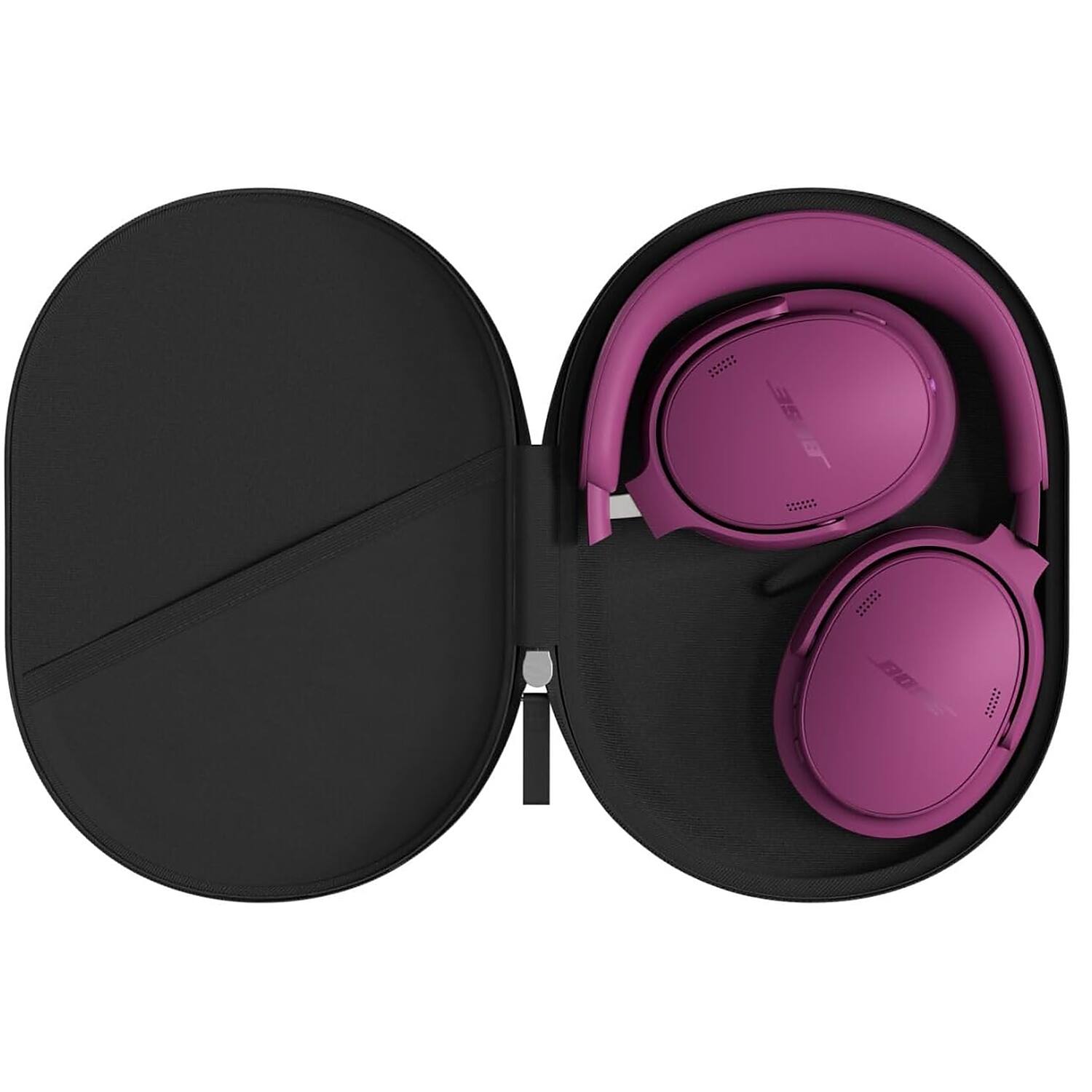 Back. Bose - QuietComfort Headphones 2nd Gen Over-Ear Bluetooth Wireless + 26-Month Extended Warranty Protection - Rosewood Mauve.