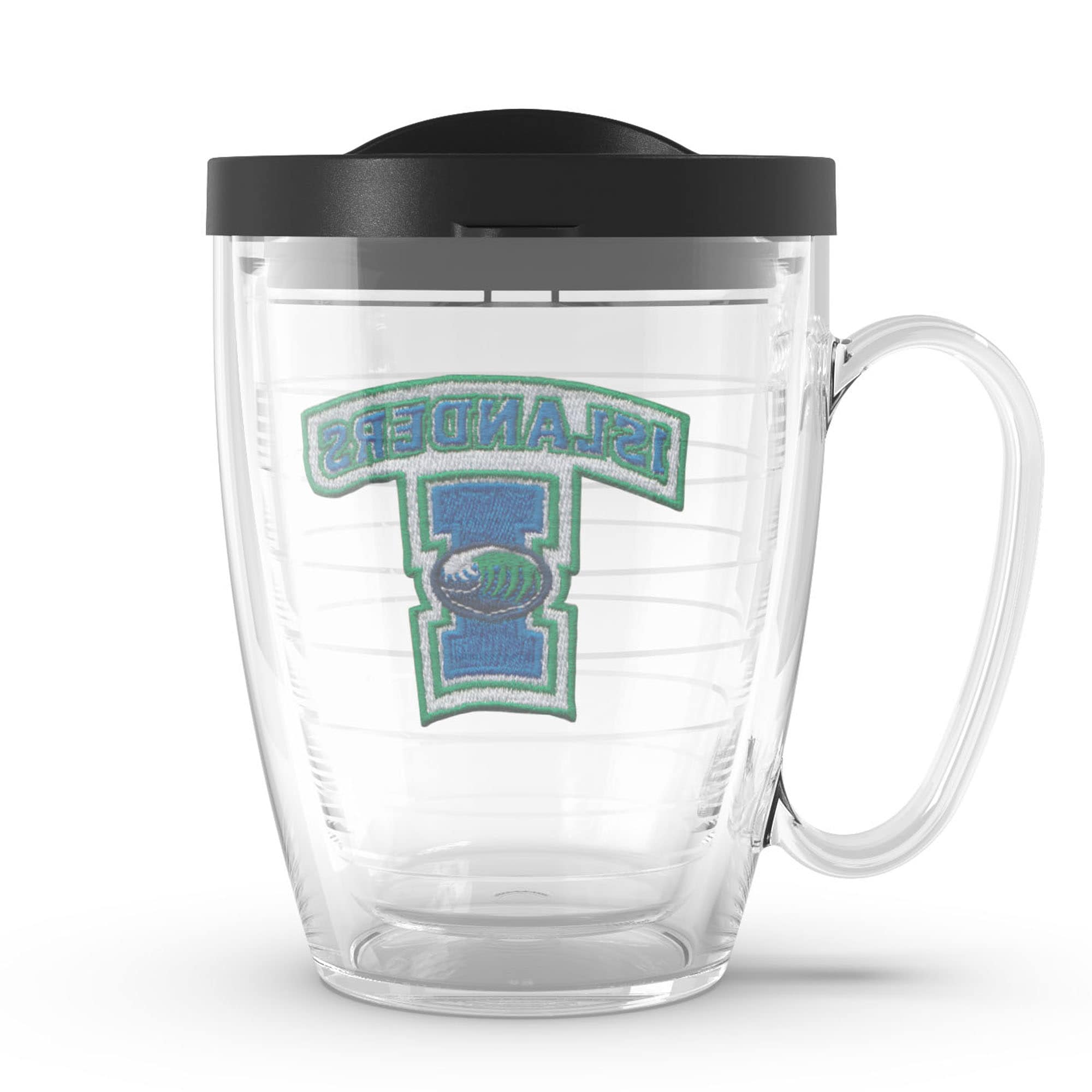 Alt View 1. Tervis - Texas A&M Corpus Christi Islanders 16oz. Emblem Classic Mug with Lid - Multicolor.