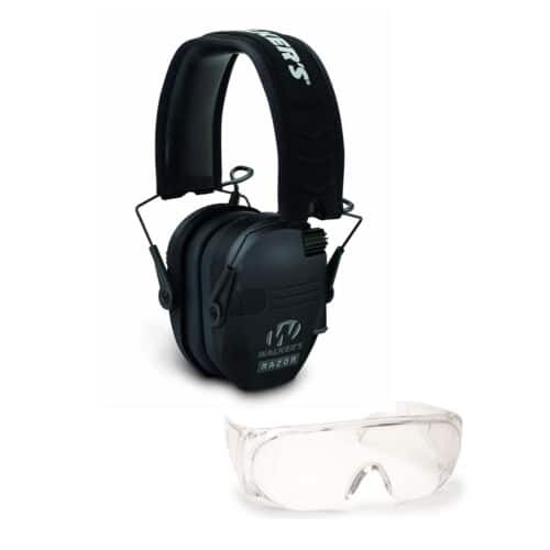 Walkers - Walker's Razor Slim Shooting Muffs Kit with OTG Safety Glasses - Black price history on PriceWatchPro