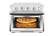 Angle. Chefman - Toast-Air 6-Slice Convection Toaster Oven + Air Fryer - Silver.