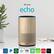 Alt View 14. Amazon - Echo (2nd Gen) - Smart Speaker with Alexa - Light Wood Oak.