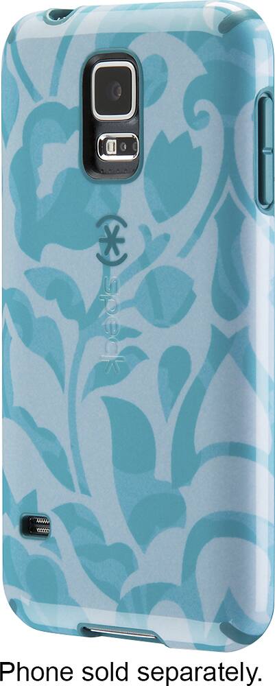 Front. Speck - Case for Samsung Galaxy S 5 Cell Phones - Blue/Green.