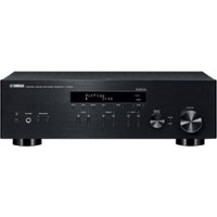 Yamaha - 2.0-Ch. Hi-Res A/V Home Theater Receiver - Black - Front_Zoom