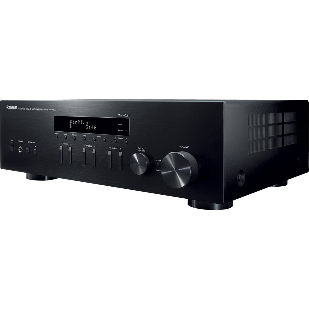 Alt View 11. Yamaha - 2.0-Ch. Hi-Res A/V Home Theater Receiver - Black.