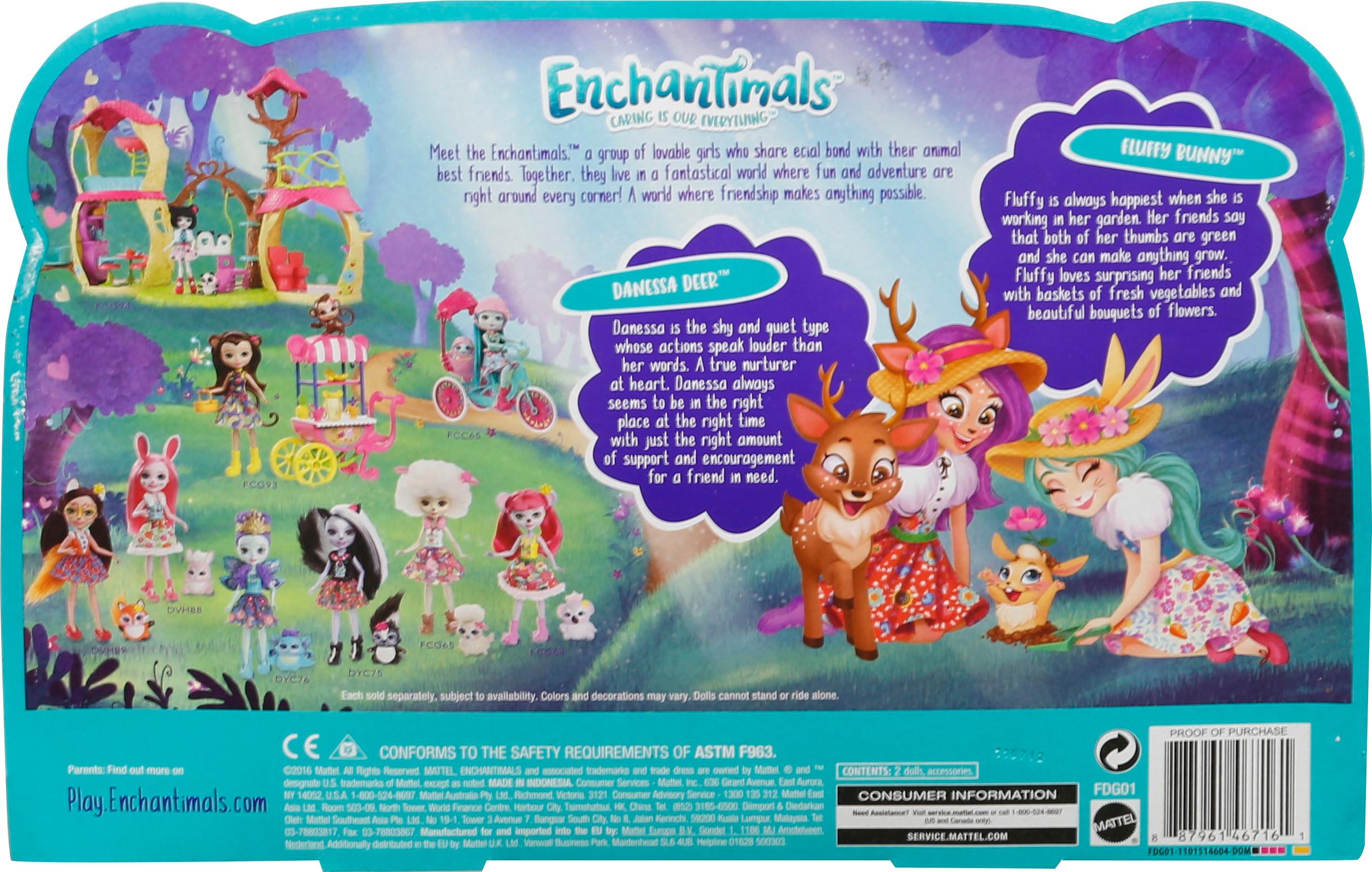 enchantimals garden magic doll set