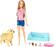 Front. Barbie - Newborn Pups Doll & Pets.