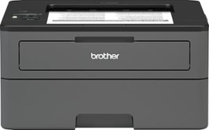 Brother - HL-L2370DW Wireless Black-and-White Laser Printer - Gray - Front_Zoom