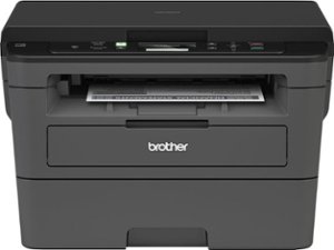 Brother - HL-L2390DW Wireless Black-and-White All-In-One Refresh Subscription Eligible Laser Printer - Gray