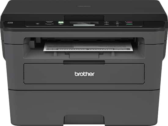Brother Hl L2390dw Wireless Black And White All In One Laser Printer Gray Hl L2390dw Best Buy