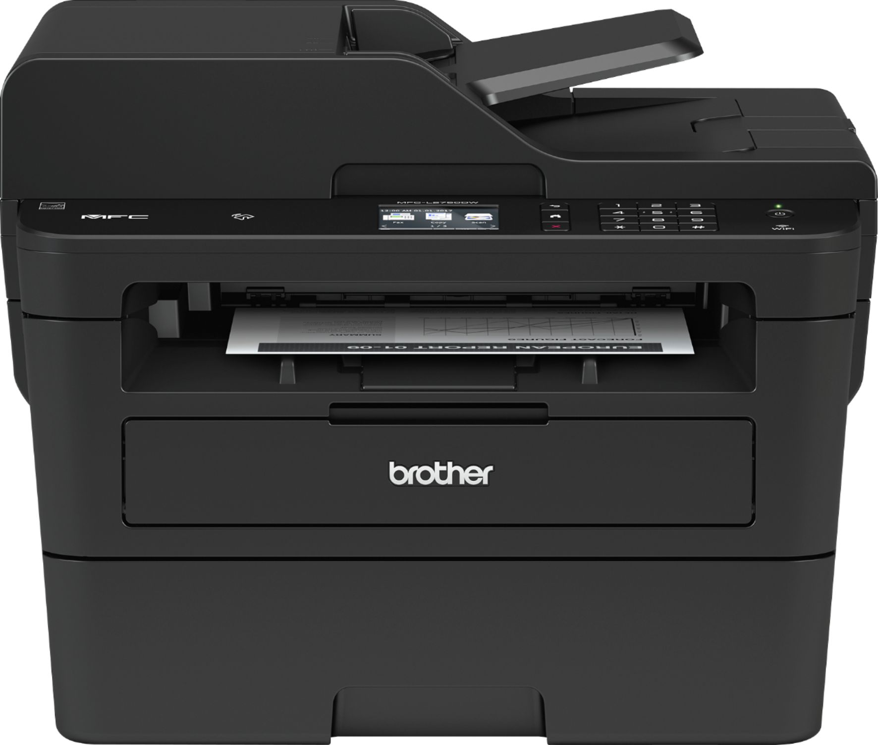 Brother MFC-L2750DW Wireless Black-and-White All-In-One Refresh  Subscription Eligible Laser Printer Gray MFC-L2750DW - Best Buy