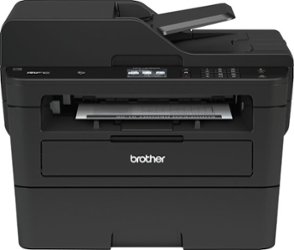 Brother - MFC-L2750DW Wireless Black-and-White All-In-One Refresh Subscription Eligible Laser Printer - Gray - Front_Zoom