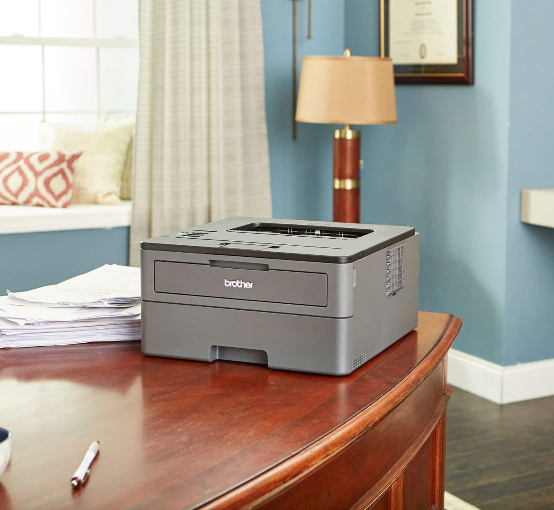 Alt View 12. Brother - HL-L2370DW XL Wireless Black-and-White Refresh Subscription Eligible Laser Printer - Gray.