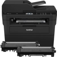 Brother - MFC-L2750DW XL Wireless Black-and-White All-In-One Refresh Subscription Eligible Laser Printer - Gray - Angle_Zoom