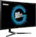 Angle. Samsung - CHG7 Series C32HG70QQN 32" HDR Curved QHD FreeSync Monitor - Matte Dark Blue Gray.