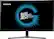 Front. Samsung - CHG7 Series C32HG70QQN 32" HDR Curved QHD FreeSync Monitor - Matte Dark Blue Gray.