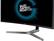 Alt View 17. Samsung - CHG7 Series C32HG70QQN 32" HDR Curved QHD FreeSync Monitor - Matte Dark Blue Gray.