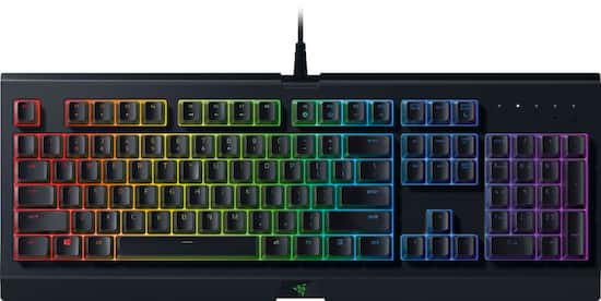 Razer Cynosa Chroma Wired Gaming Membrane Keyboard With Rgb Back Lighting Black Rz03 02260200 R3u1 Best Buy