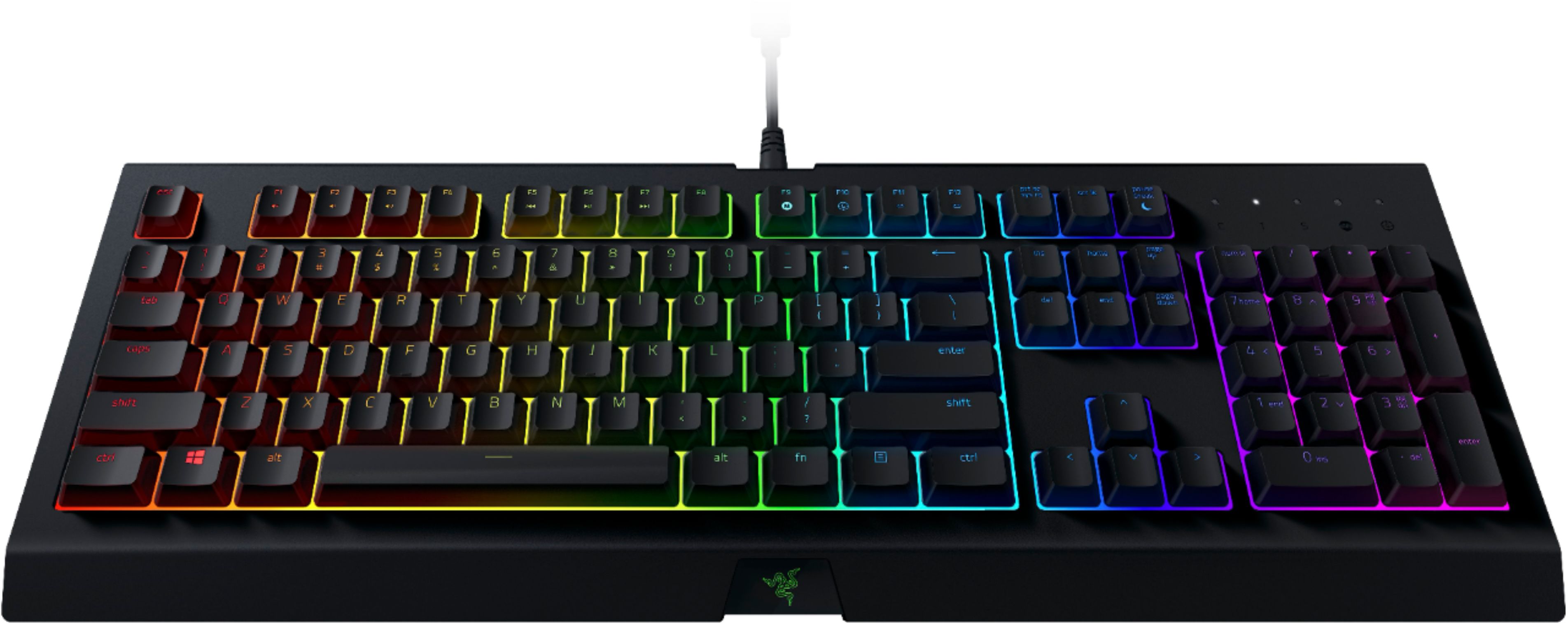 ... Razer Cynosa Chroma Wired Gaming Membrane Keyboard with RGB Back Lighting 