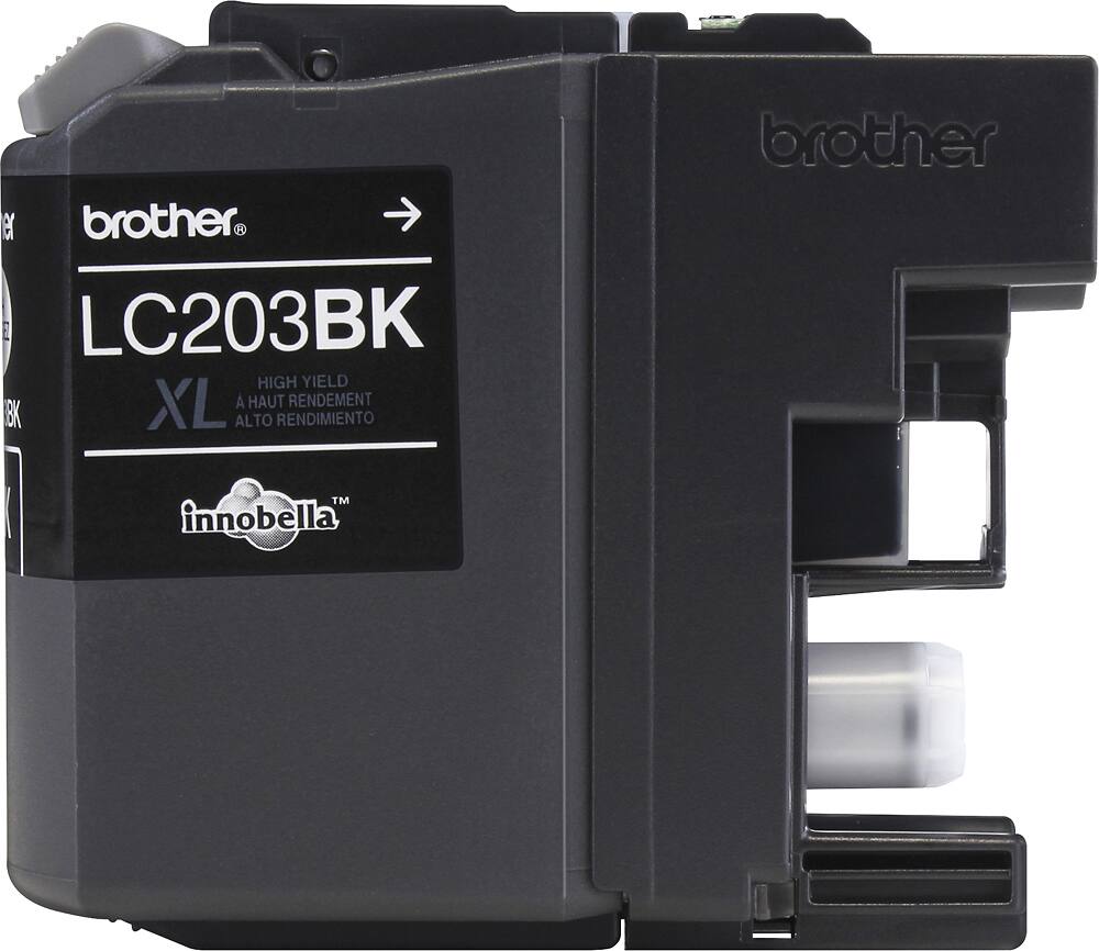 Alt View 1. Brother - LC203BK XL High-Yield Ink Cartridge - Black.