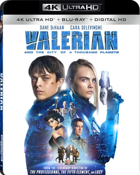  Valerian and the City of a Thousand Planets [Includes Digital Copy] [4K Ultra HD Blu-ray/Blu-ray] [2017]