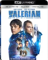 Valerian and the City of a Thousand Planets [Includes Digital Copy] [4K Ultra HD Blu-ray/Blu-ray] [2017] - Front_Original