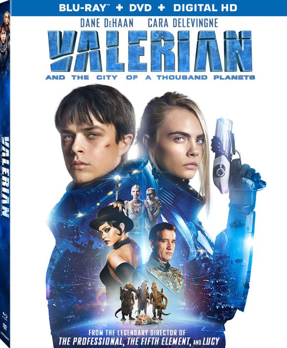  Valerian and the City of a Thousand Planets [Blu-ray] [2 Discs] [2017]