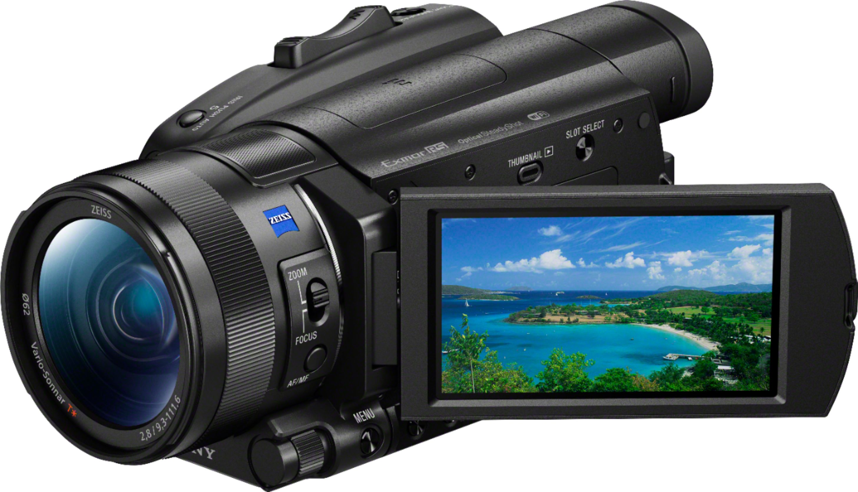 Sony Handycam FDR-AX700 4K Premium Camcorder black 