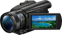 Angle. Sony - Handycam FDR-AX700 4K Premium Camcorder - Black.