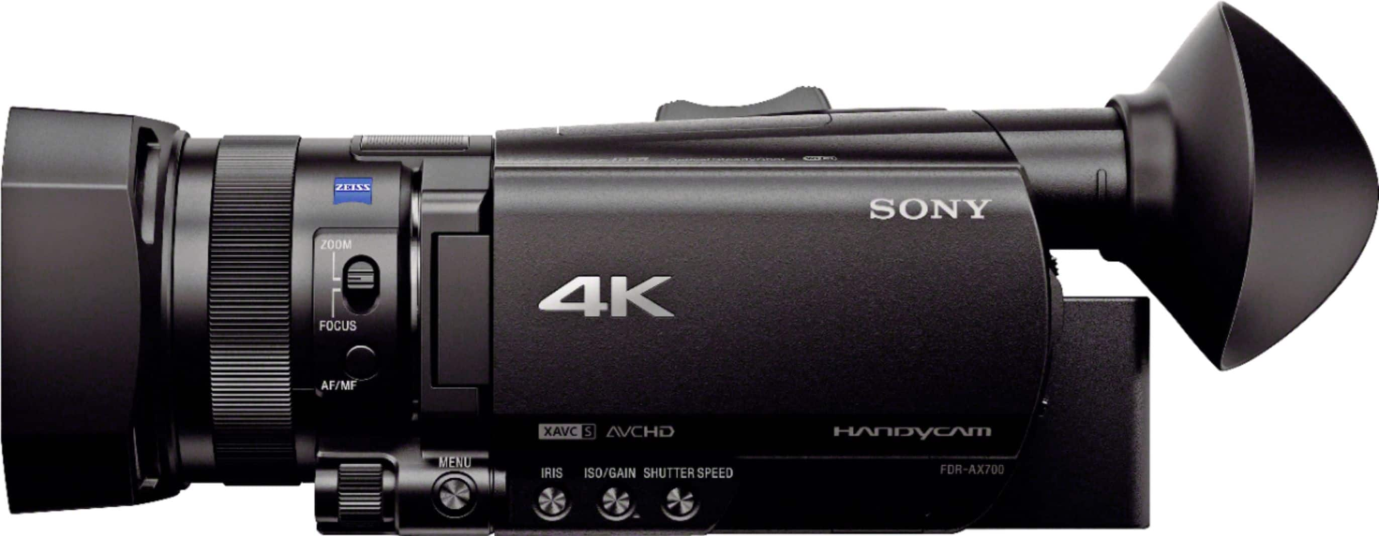 Best Buy: Sony Handycam FDR-AX700 4K Premium Camcorder Black