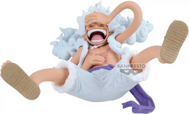 Front. PopMarket - Banpresto - One Piece - King of Artist - Monkey D. Luffy Gear5 III Statue - COLLECTIBLES - Multicolor.