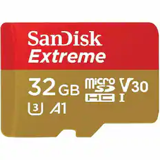 SanDisk Extreme 32 GB MicroSD V30 HC I 3 A1