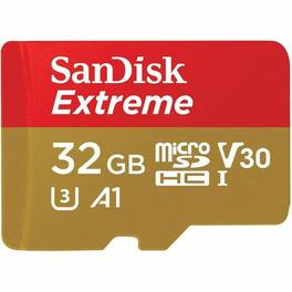 SanDisk - Extreme 32 GB UHS-I microSDHC - 90 MB/s Read