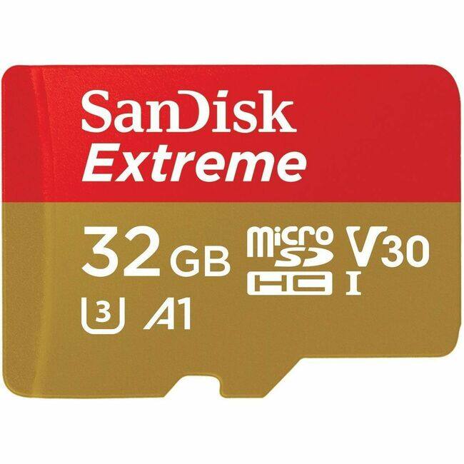 SanDisk Extreme 32 GB MicroSD V30 HC I 3 A1