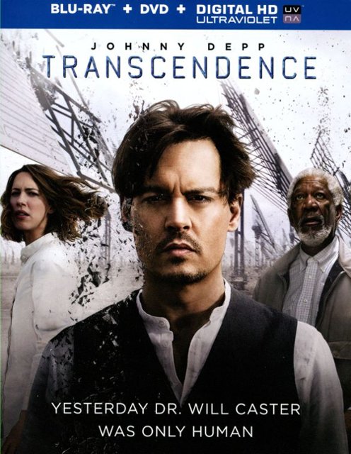 Front Standard. Transcendence [2 Discs] [Includes Digital Copy] [Blu-ray/DVD] [2014].