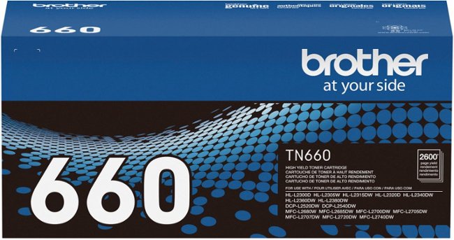Brother - TN660 High-Yield Toner Cartridge - Black_3