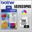 Alt View 1. Brother - LC2033PKS XL High-Yield 3-Pack Ink Cartridges - Cyan/Magenta/Yellow.
