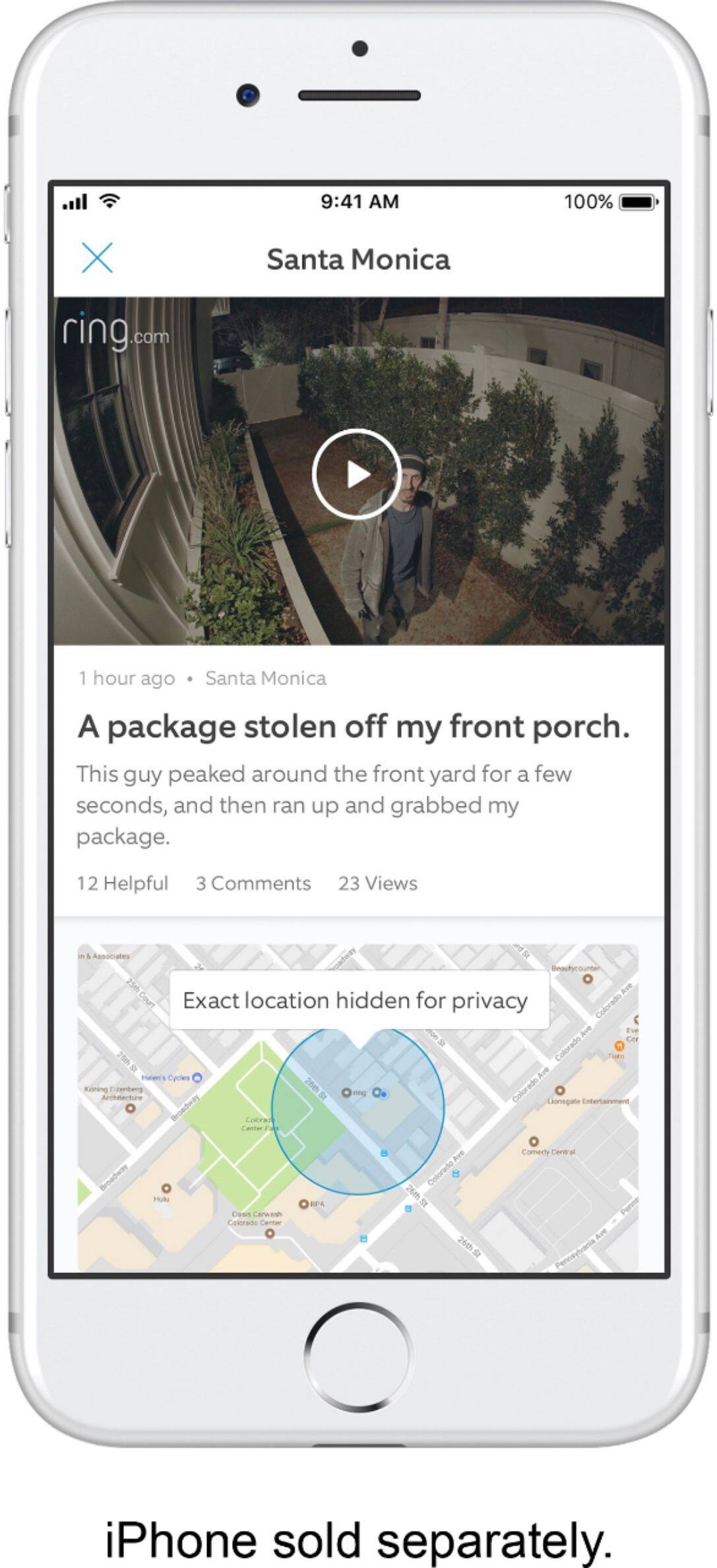 Alt View 11. Ring - Quick Release Rechargeable Lithium-ion Battery for Select Devices - Black/Silver.