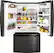 Alt View 12. GE - Profile Series 22.2 Cu. Ft. French Door Counter-Depth Refrigerator with Keurig Brewing System.