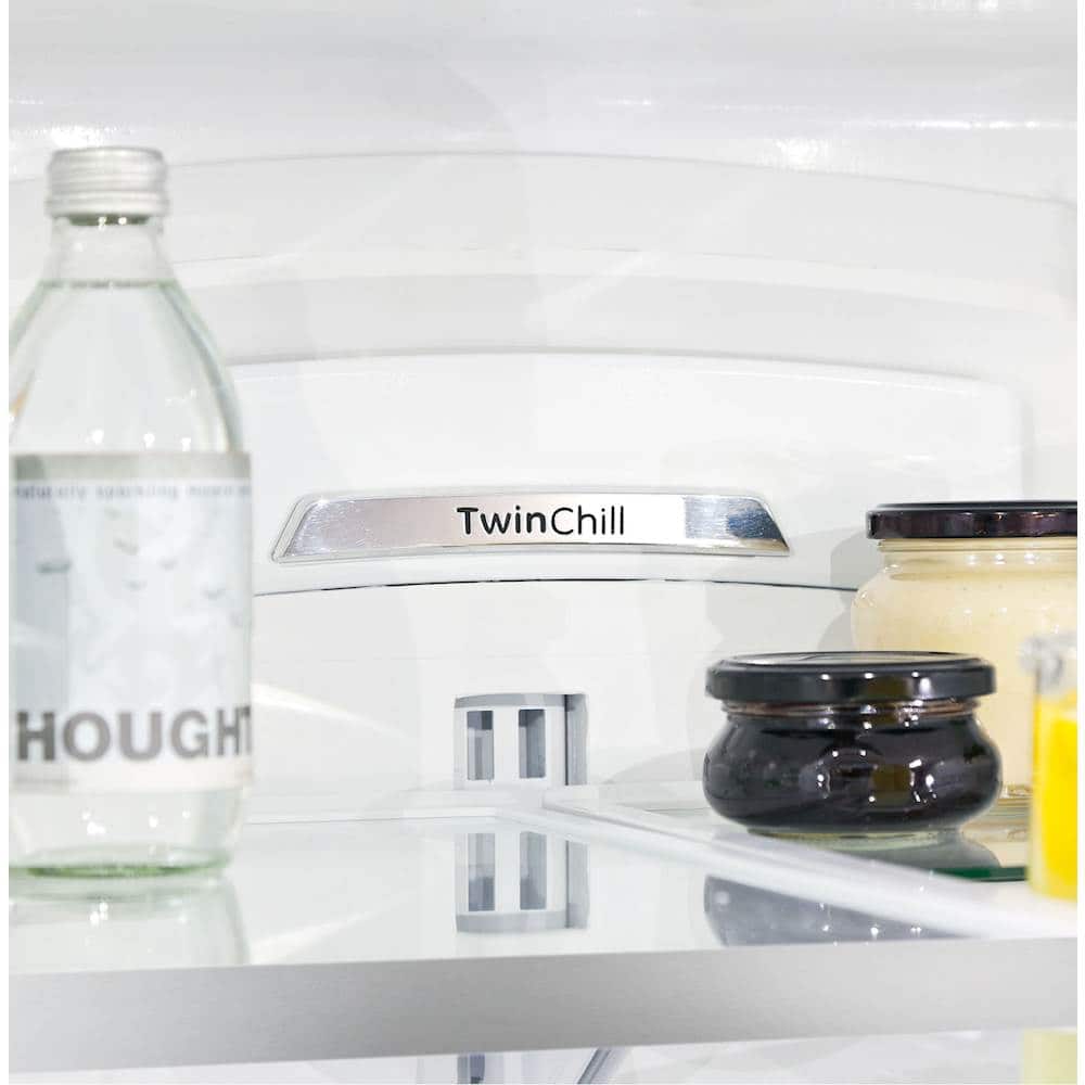 Alt View 18. GE Profile - 22.1 Cu. Ft. French Door Counter-Depth Refrigerator with Hands-Free AutoFill - Black Stainless.